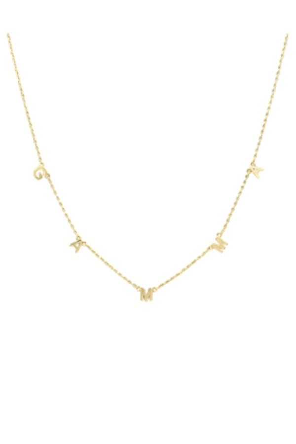 Gamma Choker | Sorority Gama Choker | Gold Sorority Necklace