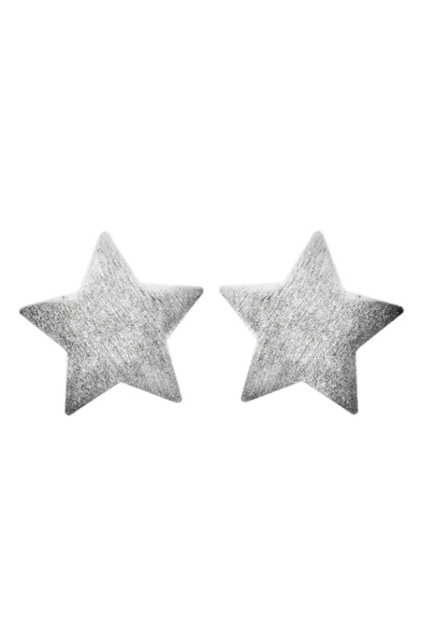 Sheila Fajl Silver Lana Star Studs | Sheila Fajl Star Earrings